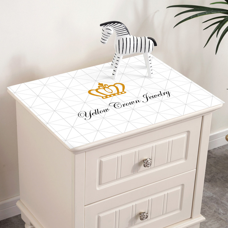 PVC软玻璃床头柜盖布无味学生书桌垫餐桌垫桌垫防水防烫加厚防滑,居家布艺,床头柜盖布,淘宝优惠券,粉丝福利购,淘宝优惠卷