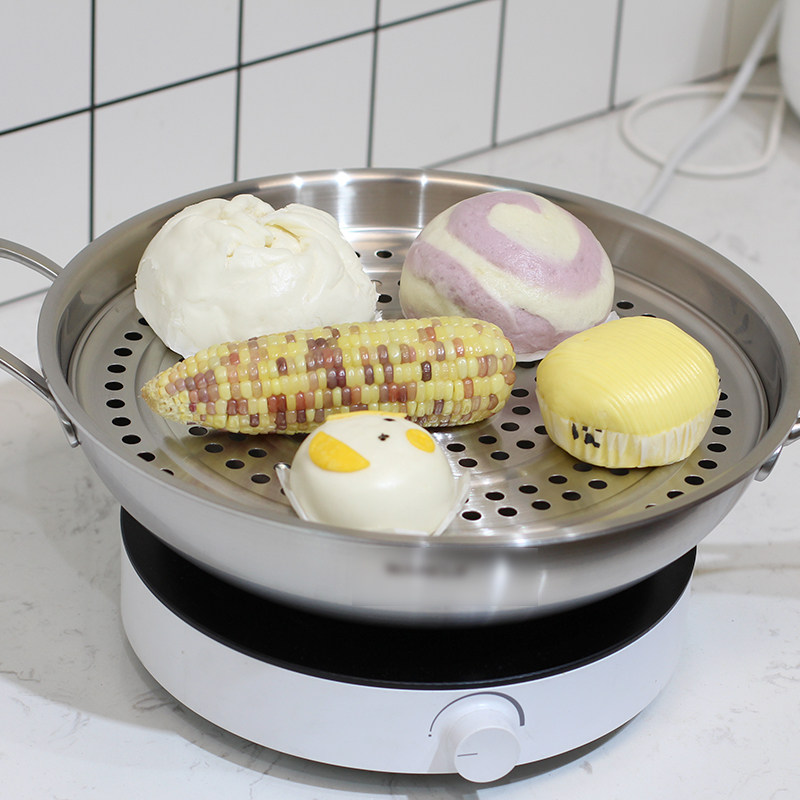 大大只脚架!厚重 304不锈钢大蒸笼片蒸鱼包子蒸屉隔晾晒30/4143