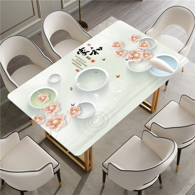 软玻璃餐桌垫PVC桌布防水防油防烫免洗茶几垫长方形家用台布胶垫,居家布艺,桌布,淘宝优惠券,粉丝福利购,淘宝优惠卷