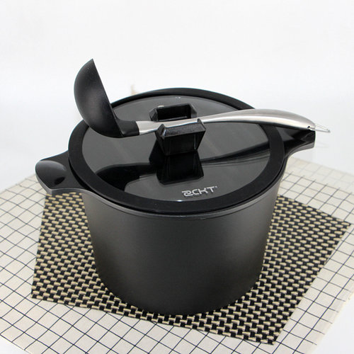 德国一体压铸技术深汤锅加深加厚煲汤锅熬粥不沾少烟密封微压特高