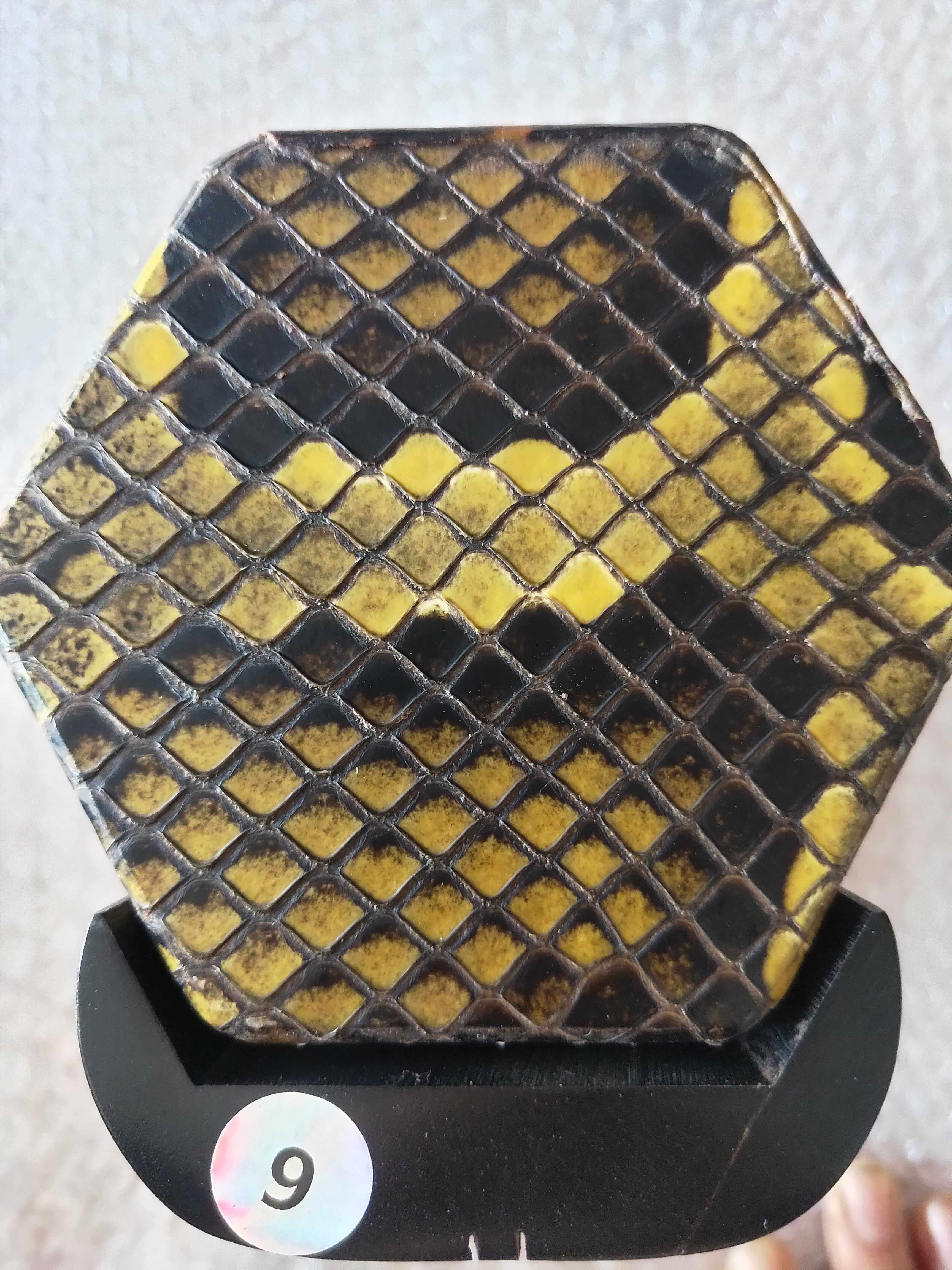 黑檀二胡蒙皮琴桶 手工挽皮蒙皮 音质优美六角琴桶  扁孔 可选皮