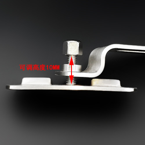 长田可调不锈钢防盗安全扣高低门铝塑门窗插销锁金属防挑锁扣门栓