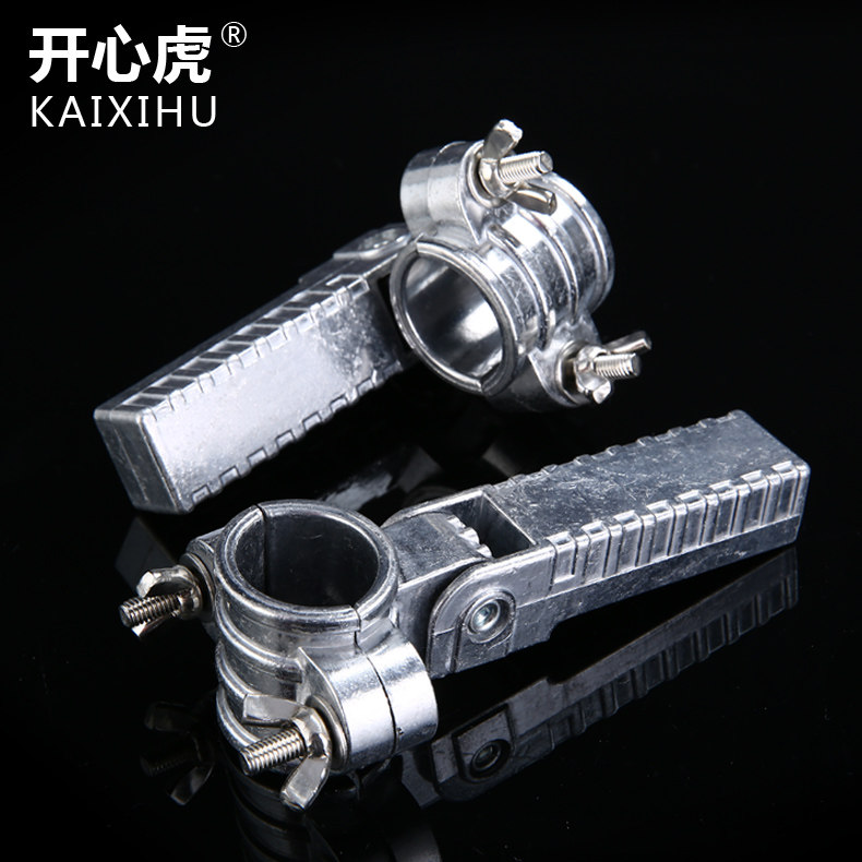 新款折叠铝合金脚踏 钓台钓椅垂钓椅脚踏 配件 通用一对装