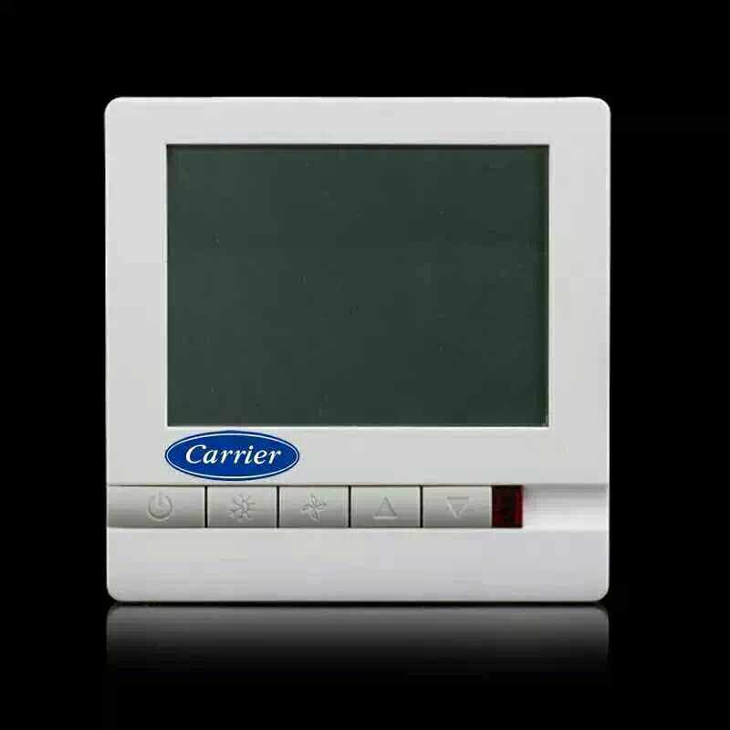 开利中央空调温控器面板线控器三速开水机风机盘管液晶显示大屏