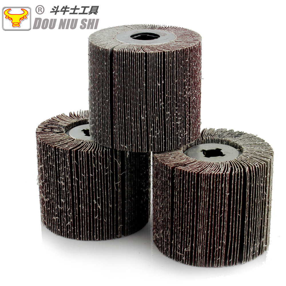 拉丝机拉丝轮不锈钢拉丝轮抛光轮纺线轮百叶轮千叶轮十字芯拉丝轮