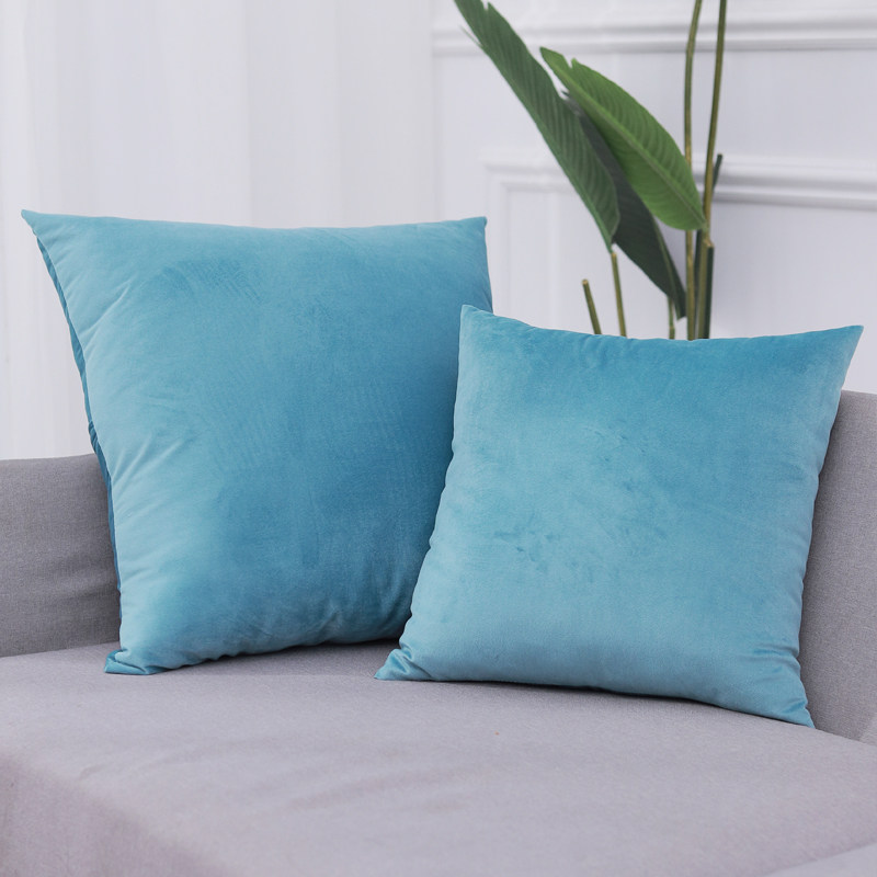 天鹅绒抱枕靠垫卧室靠枕床头沙发靠背垫办公室腰靠纯色抱枕套含芯,居家布艺,靠垫/抱枕,淘宝优惠券,粉丝福利购,淘宝优惠卷