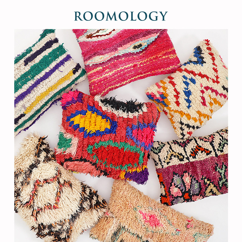 Roomology摩洛哥进口羊毛抱枕沙发靠枕汽车靠背午睡枕腰枕