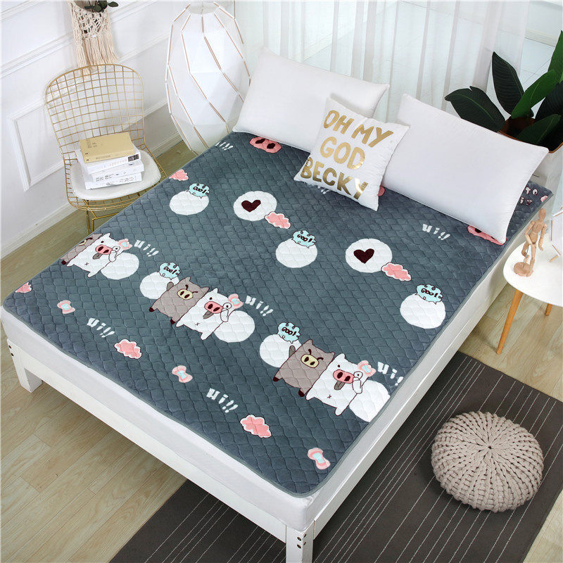 冬季法兰绒床垫褥子双人1.8m床加厚保暖垫软垫学生宿舍单人垫子,床上用品,床垫/床褥/床护垫/榻榻米床垫,淘宝优惠券,粉丝福利购,淘宝优惠卷