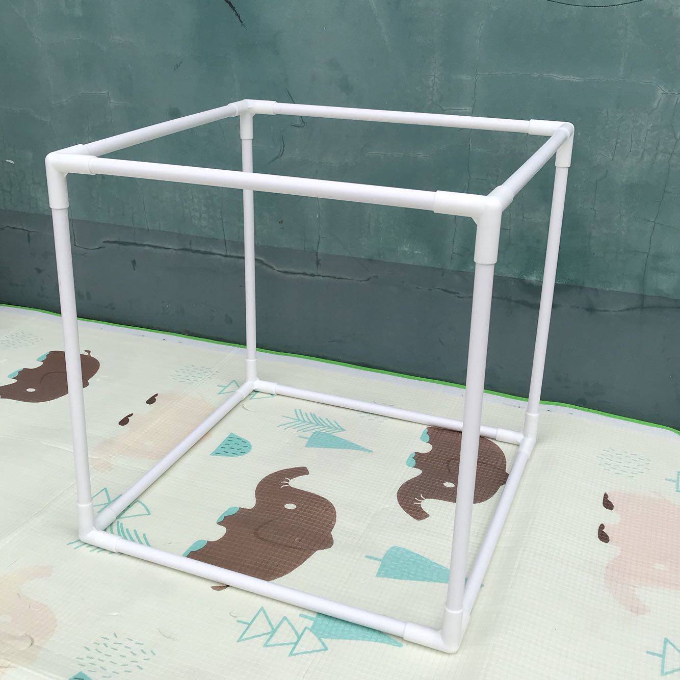 手工儿童房帐篷游戏屋支架子宠物屋狗屋定制架子方形粗19mm