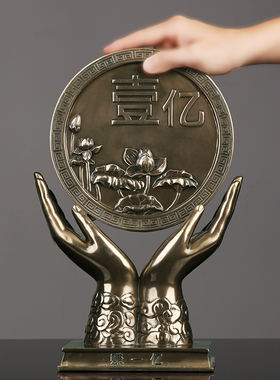 创意招财装饰品摆件家居玄关办公室工艺品电视柜酒柜开业送礼摆设