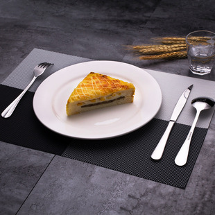 牛排盘子 西餐盘 家用牛排刀叉勺盘子套装纯白圆形盘餐具平盘浅盘