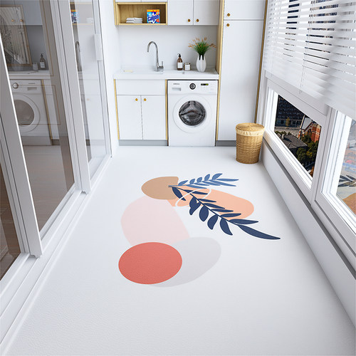 满铺阳台地垫防滑可擦免洗卧室飘窗垫pvc家用大面积垫子可裁剪