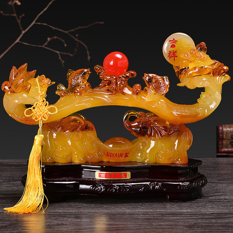 吉祥如意新款客厅卧室酒柜电视柜装饰工艺品财摆设乔迁新居送礼品,家居饰品,装饰摆件,淘宝优惠券,粉丝福利购,淘宝优惠卷