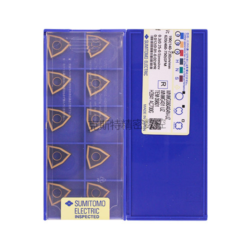 日本住友数控刀片 WNMG080404N-UZ AC700G 加工铸铁