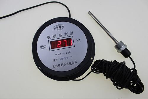 精创WMZ-200 数显电子数字显示温度计 LED插电220V -50-+200