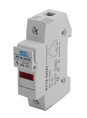 MIRO茗熔 熔断器底座 RT18-32(X) 保险丝座 32A690V RT18-32X