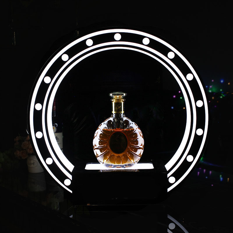led酒吧酒座ktv香槟洋酒充电酒架创意红酒展示架xo夜场发光酒座