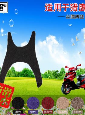 闽超 踏板车脚垫适用于猎鹰150猫眼R9摩托车丝圈防滑脚踏垫搁脚垫
