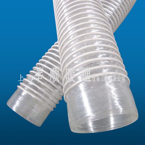 白色吸尘管 PVC透明防腐塑筋软管 通风管 排尘管 排风管 木工机械