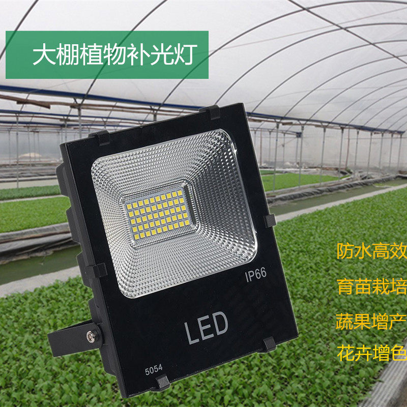 温室大棚果蔬菜植物补光生长灯全光谱人造仿太阳养花防水光合作用
