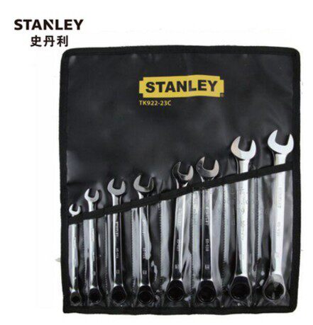 STANLEY/史丹利SD 8件公制双向棘开两用快扳套装 TK922-23C