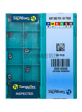 韩国特固克 Taegutec数控刀片 AXMT0602PER-EM TT9030 加工钢件