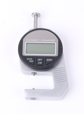 数显测厚规测厚仪高精度0.001千分尺测量壁厚测纸张薄膜皮革仪器