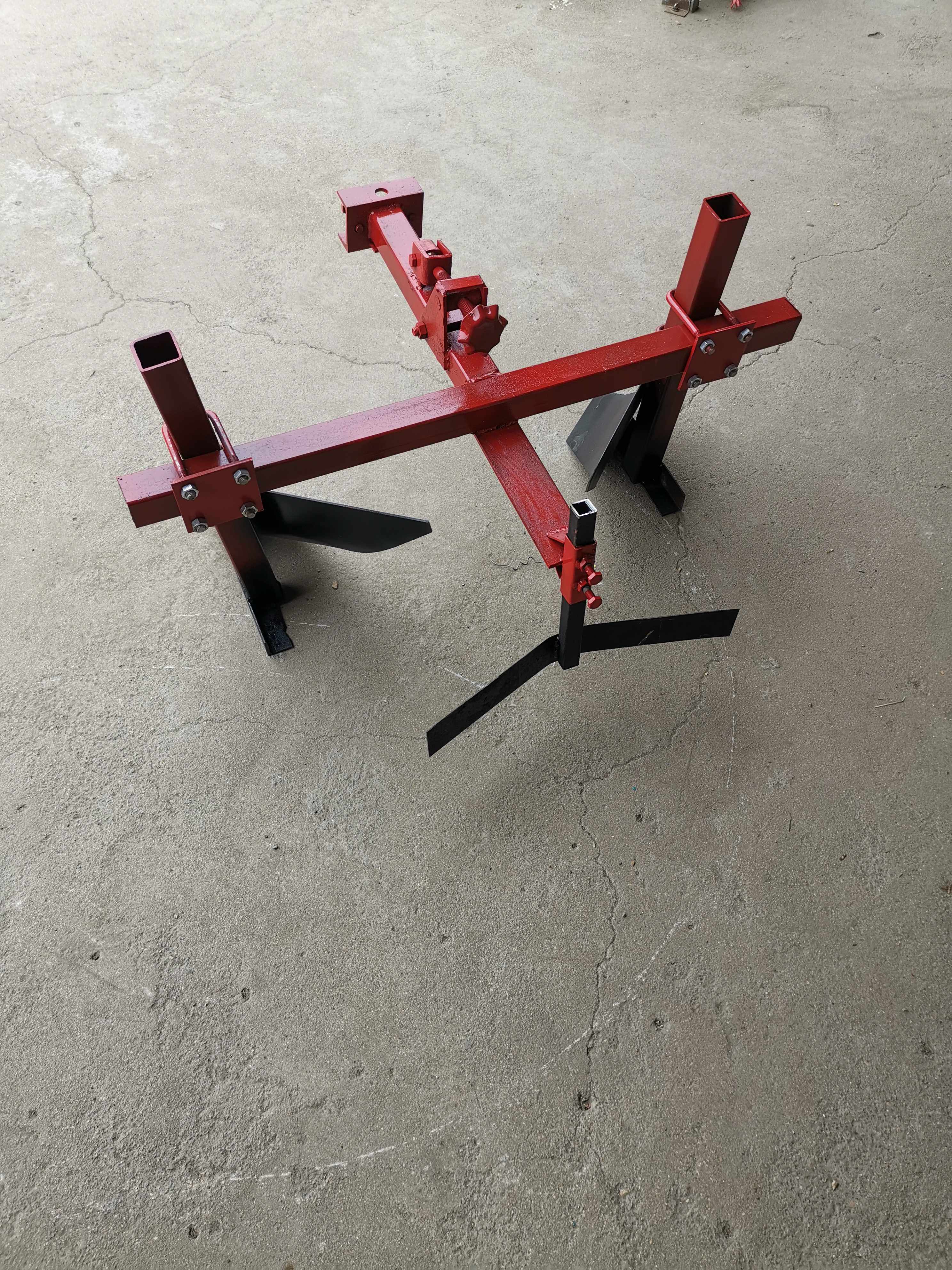 手扶拖拉机配套起垄犁,双行开沟犁起垄犁开沟器机,起垄器施肥犁