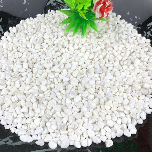 酒店垃圾桶烟灰缸灭烟石子颗粒石英沙白沙细沙米石白色小石米5斤