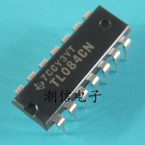 TL084CN【DIP-14】四运算放大器 全新原装 实价 可直接拍买