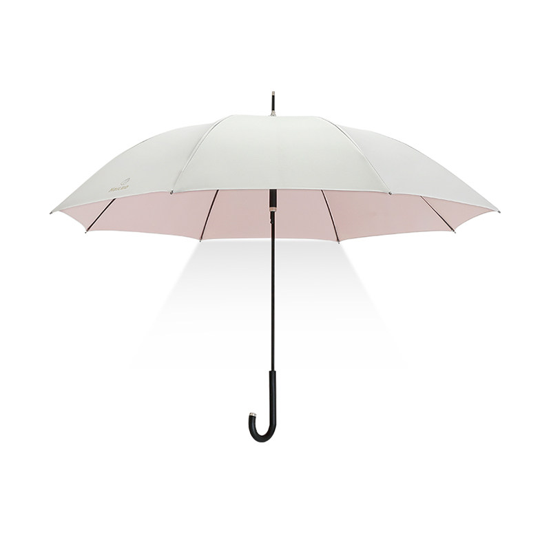 雨伞长柄女晴雨两用m少女心ins森系简约自动直杆伞大号超大双人s
