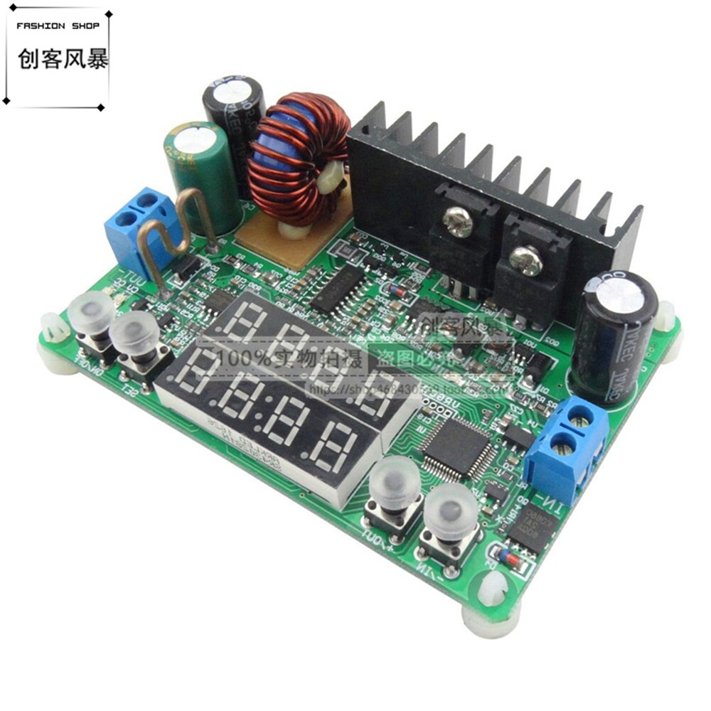 可调降压模块数控直流稳压电源 电压表电流表32V5A160W 数字显示