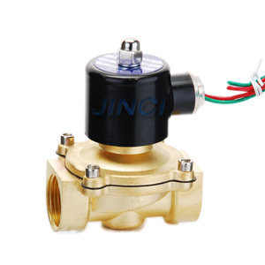 常闭电磁阀 水阀 气阀 1寸 2w-250-25 AC220V DC24V 12V金磁正品