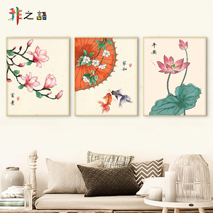 非之语 数字油画diy填充客厅中国风中式手绘涂色客厅装饰品油彩画
