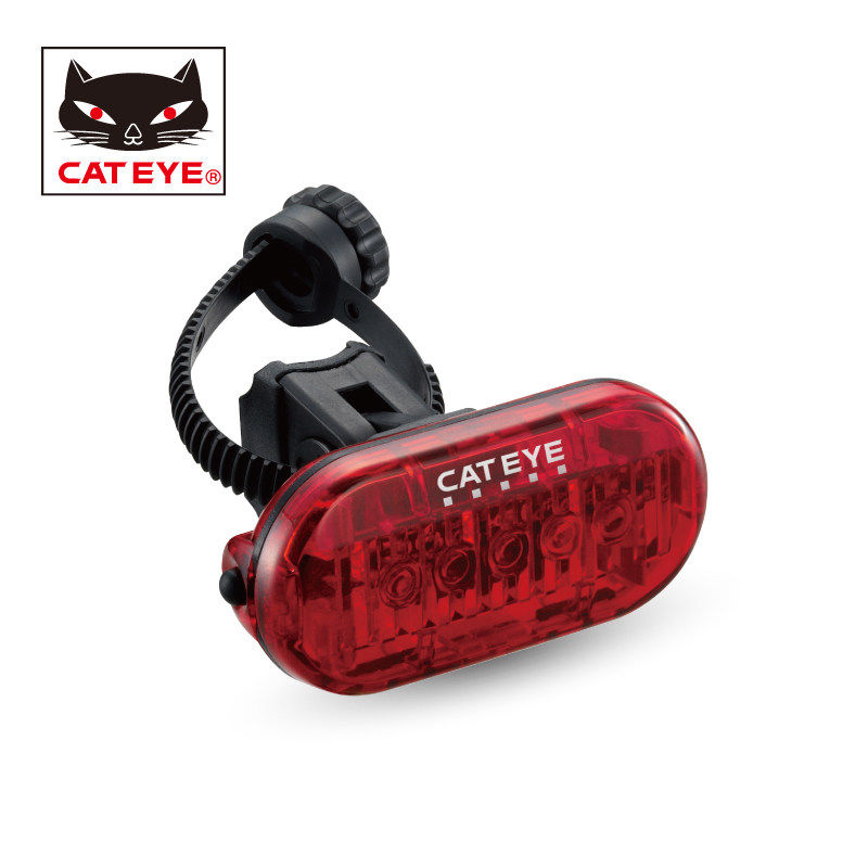 CATEYE猫眼TL-LD单55-R自D车尾灯LE行警示灯山地1车后灯装备配件
