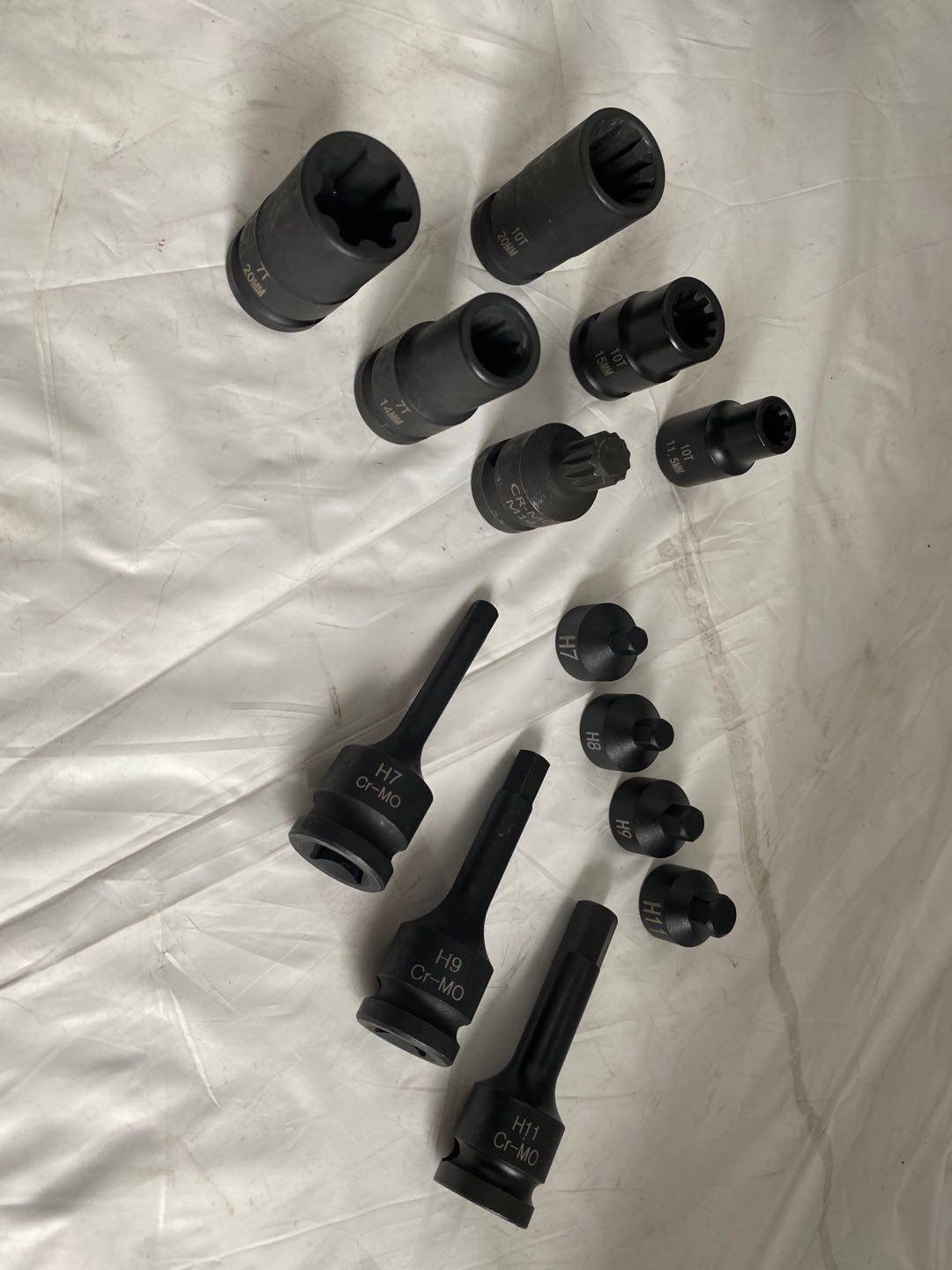 13件奔驰宝马大众奥迪保时捷刹车分泵螺丝拆卸工具套装