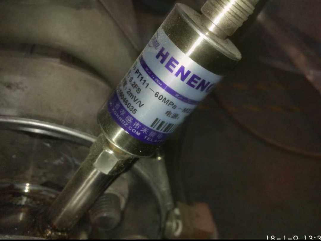 HENENG压力传感器变送器PT111-60MPA-M22孝感市禾能电子挤出机用