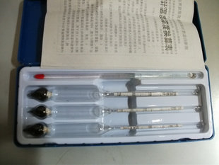 上海天垒实惠装三支组酒精计 酒度计0-40 40-70 70-100 带换算表