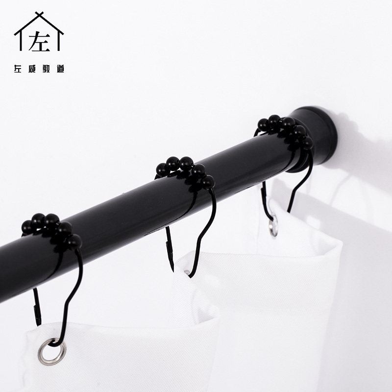 金属304不锈钢滚珠浴帘环 挂钩环勾环大号活扣 挂环