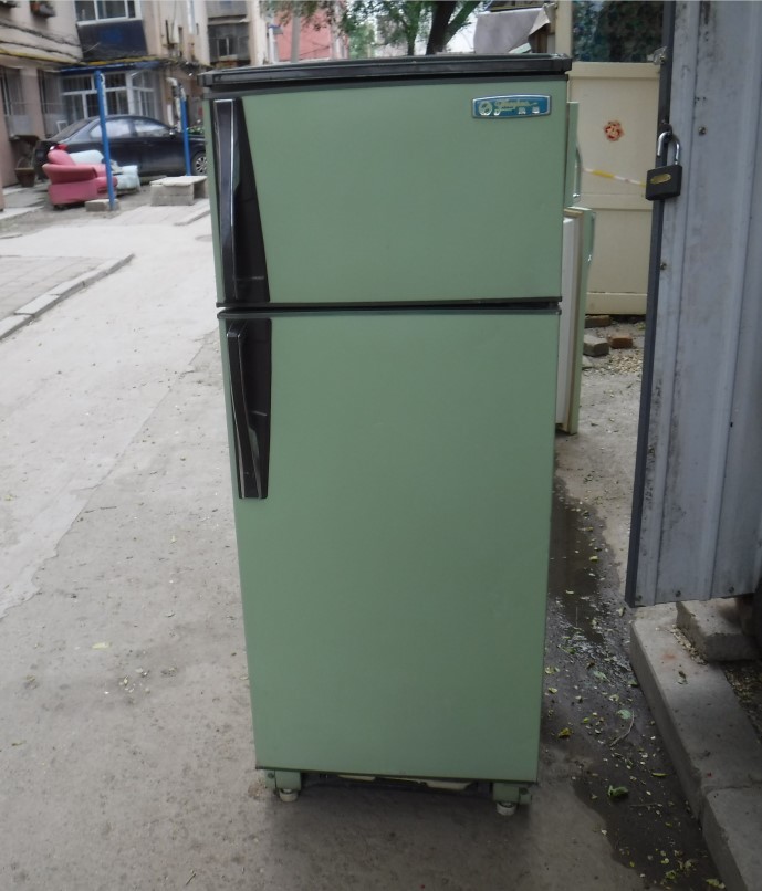 用 没有压缩机诺尔170实图摆件装饰老式复古旧物件冰箱