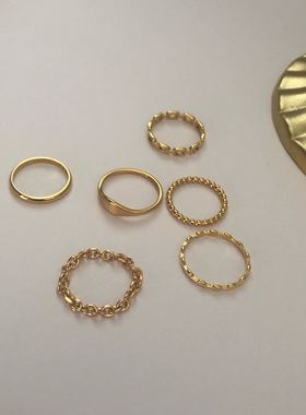 基础款 不易褪色 必入混搭小戒指 关节戒指