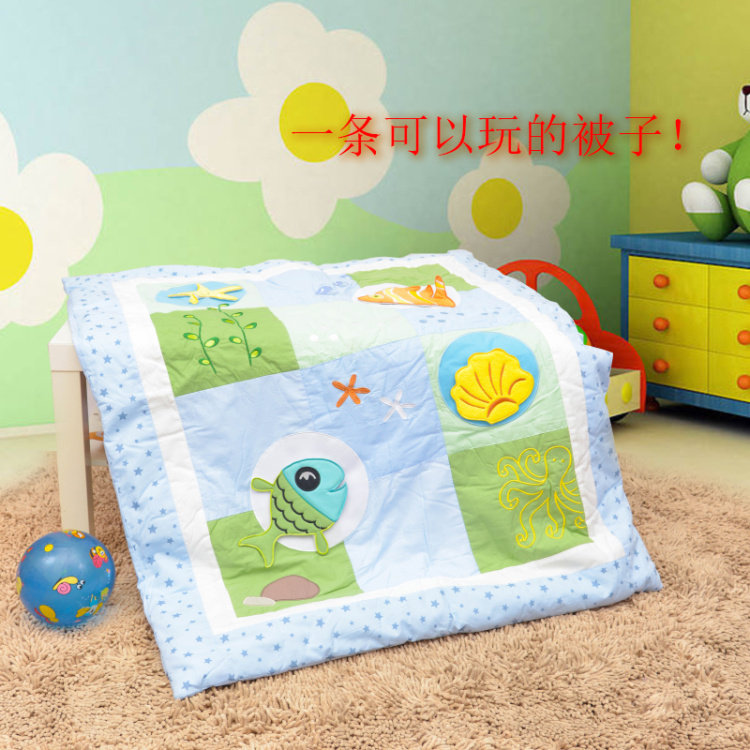 婴幼儿宝宝被子抱被 儿童幼儿园被子 春秋冬 婴儿床品98*120CM,婴童用品,被子/被芯,淘宝优惠券,粉丝福利购,淘宝优惠卷