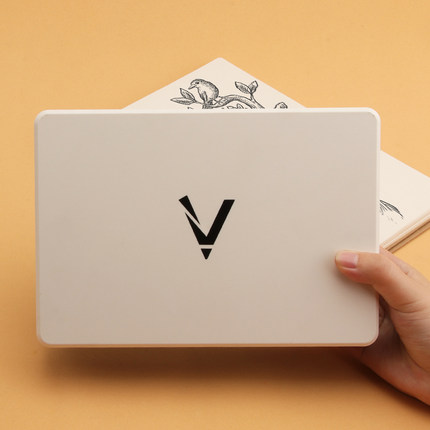 大V素描铅笔盒 美术生专用大容量塑料炭笔盒子网红款画画绘画套装