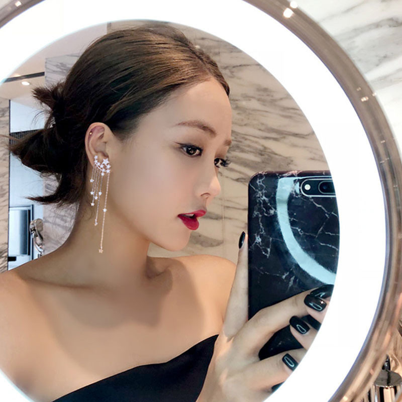 da牌气质夹耳环长线夸张流苏无耳洞耳夹女长款潮人超仙耳线,饰品/流行首饰/时尚饰品新,耳夹,淘宝优惠券,粉丝福利购,淘宝优惠卷