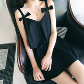 泳装 速发202守新款 遮肚风裙游连体保0学生仙范式