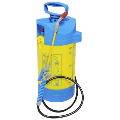 便携式洗眼器5L压力型储水手提式塑料桶验厂实验室紧急移动洗眼器