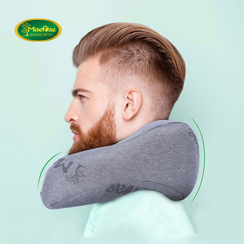 泰国乳胶u型枕头护颈枕午睡护脖子u形脖枕旅行便携Y飞机颈椎靠枕