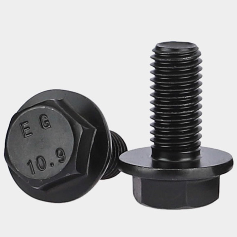 M6M8M10M12M14-M20 10.9级法兰面外六角螺栓GB5789汽车汽配用螺丝