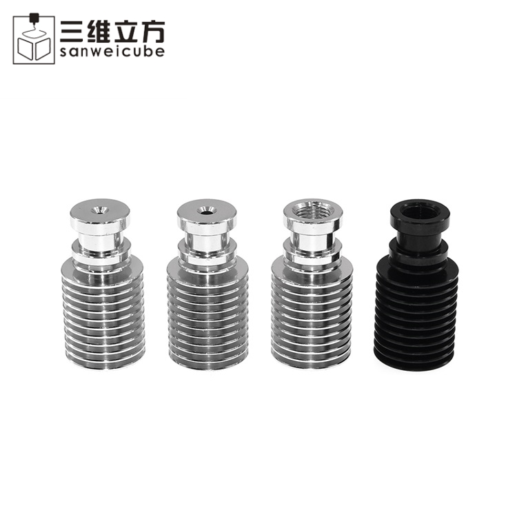 3d打印机配件J-head散热管E3D-V6远程近程散热管1.75/3.0散热器
