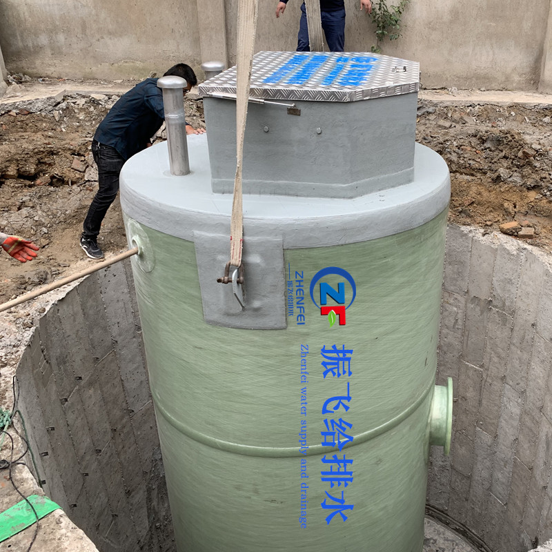 一体化排户取水水外提升泵站 成套污水处理设v备雨 污合流分